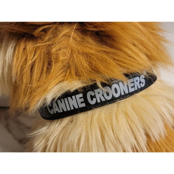 Lip-Sync Love Song Dog Canine Crooners "Come Get Your Love" Redbone Plush Animal - Picture 5 of 12